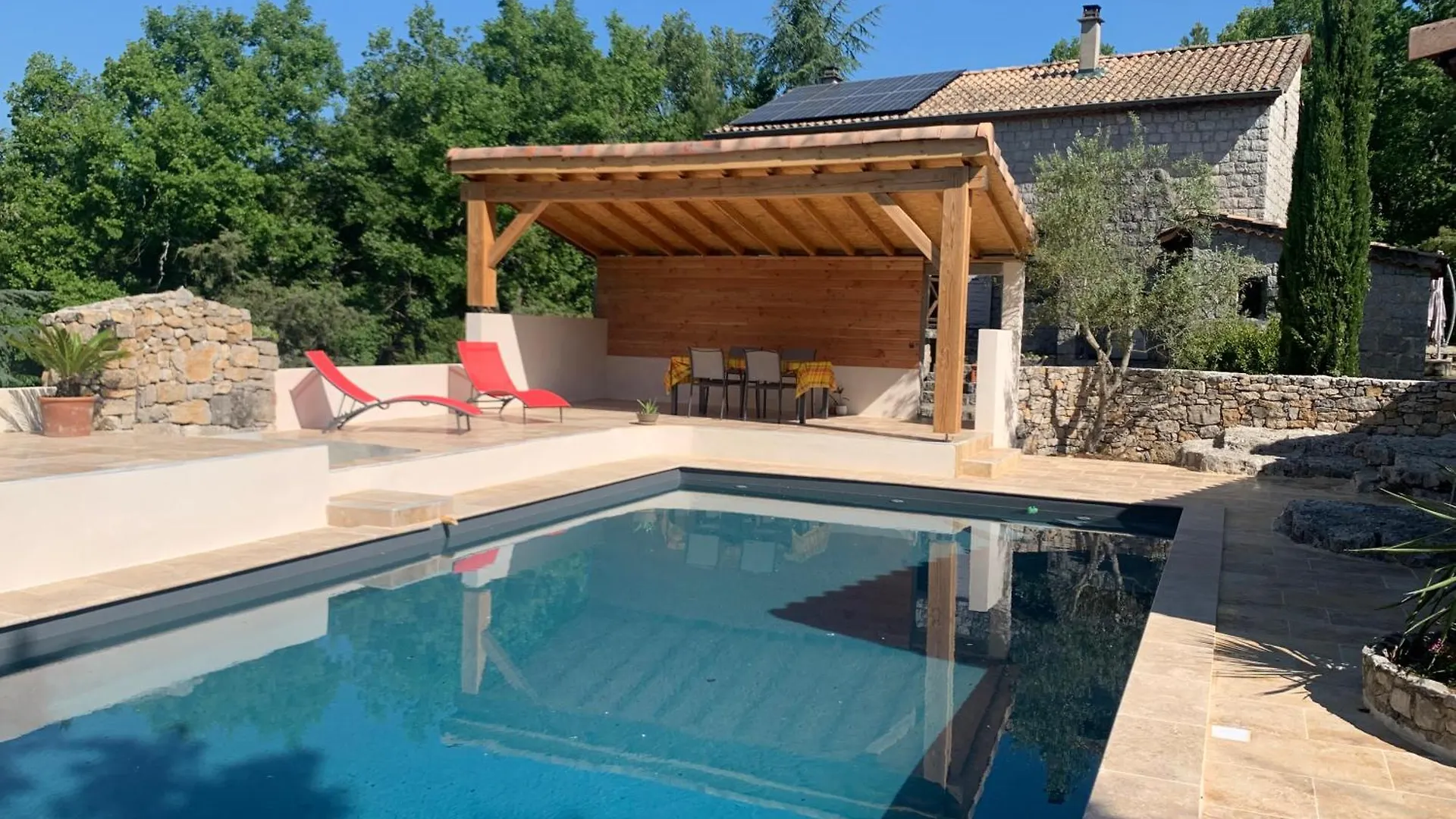 Saint Alban Auriolles Chambre D'Hotes Climatisee Avec Terrasse Et Acces Piscine